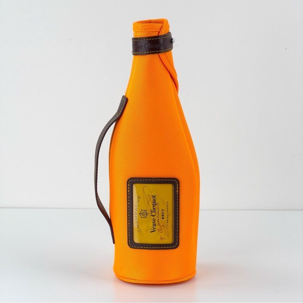 Veuve Clicquot Brut Ice Jacket Champagne Orange Scuba Insulated Carrying Case
